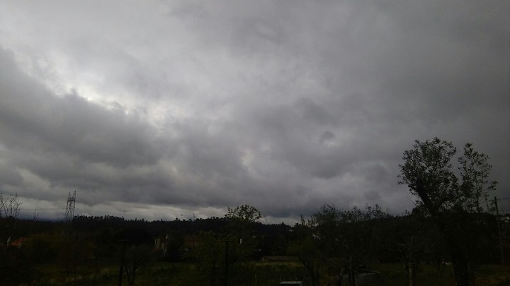 Raining