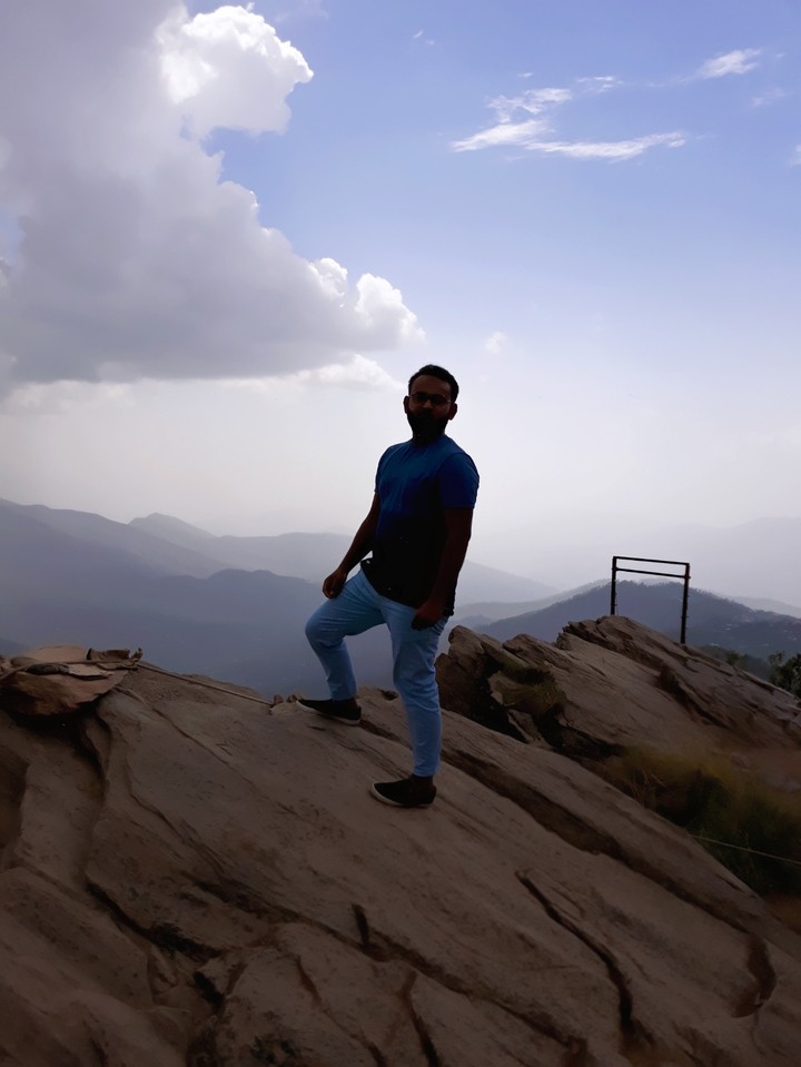 peak of mountain