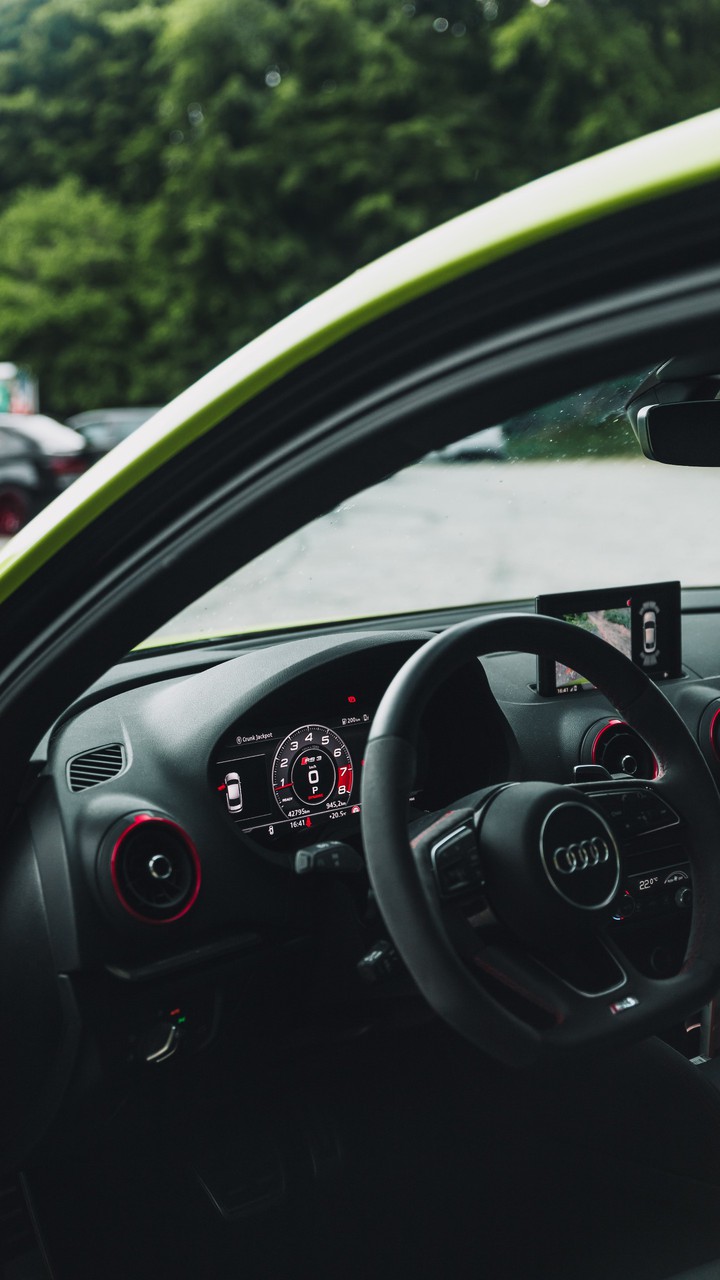 #Audi Car Steering Wheel