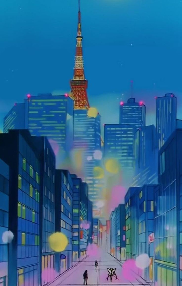 town lights