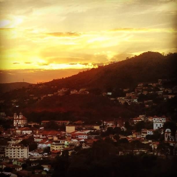 A golden city