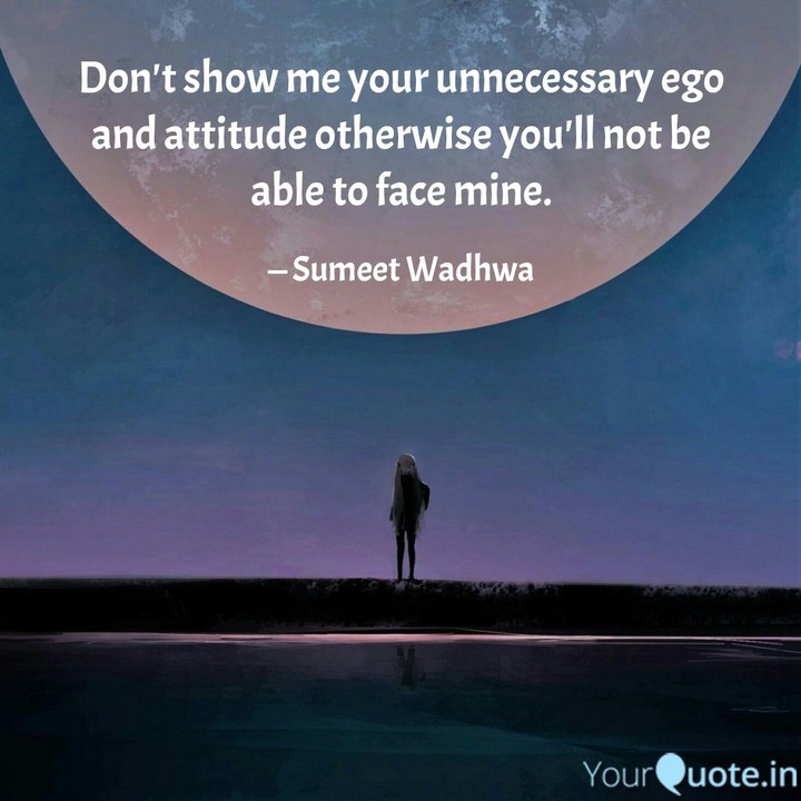 Unnecessary ego