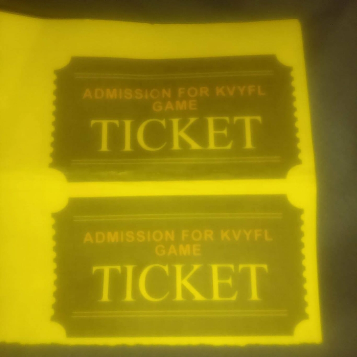 game tickets