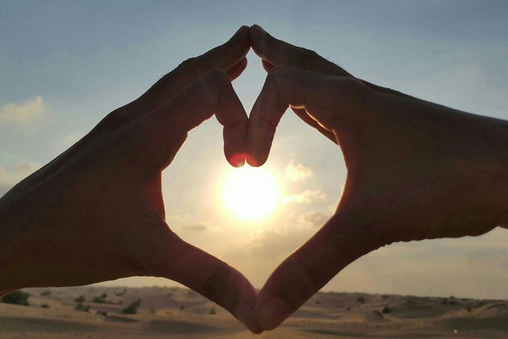 Dubai Desert Sunset
