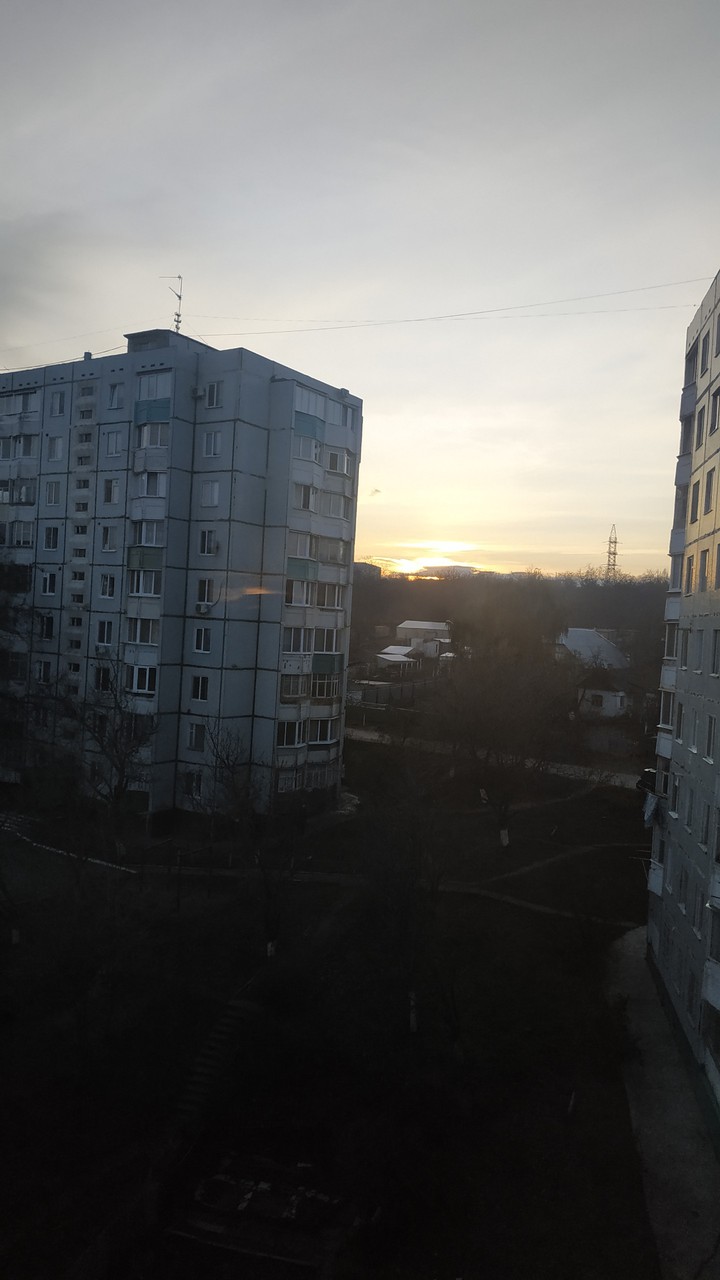 закат