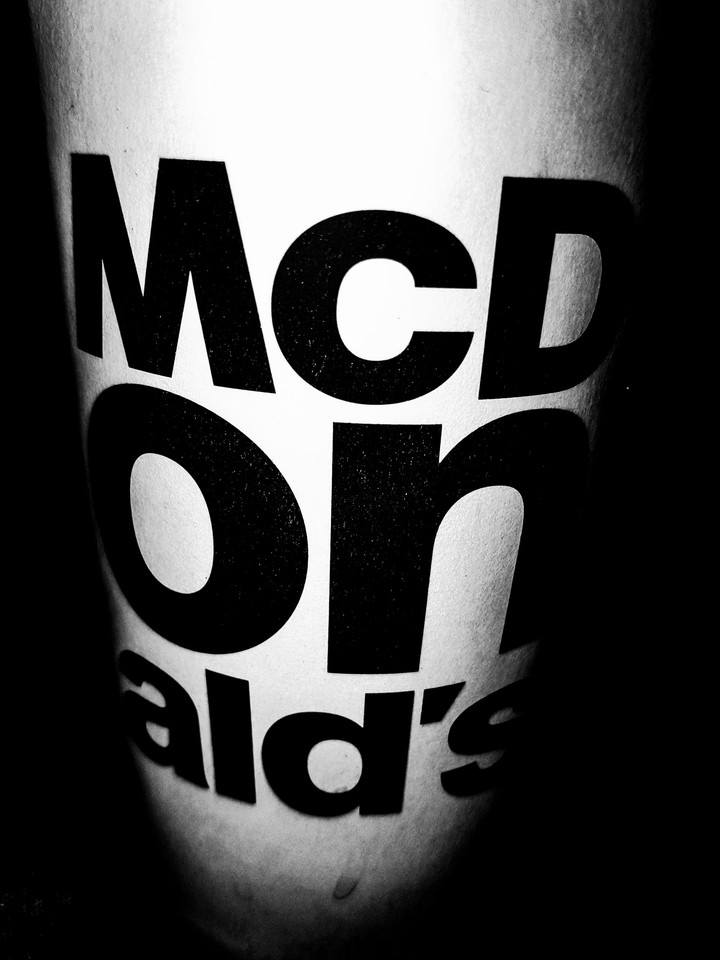 Mcdonald's Black & White
