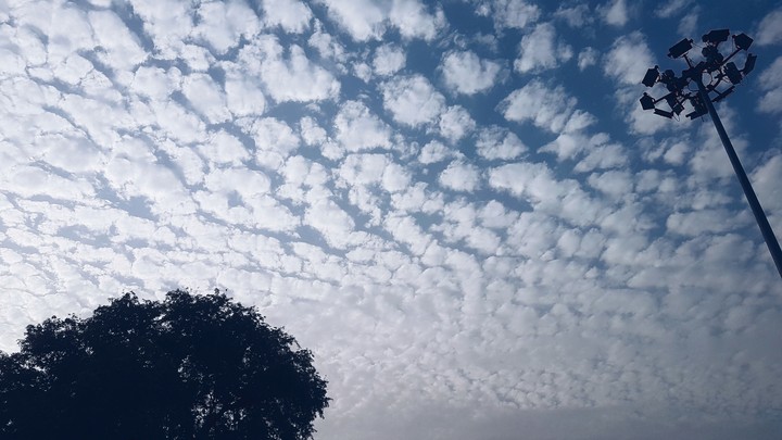 God's Drawing in Sky