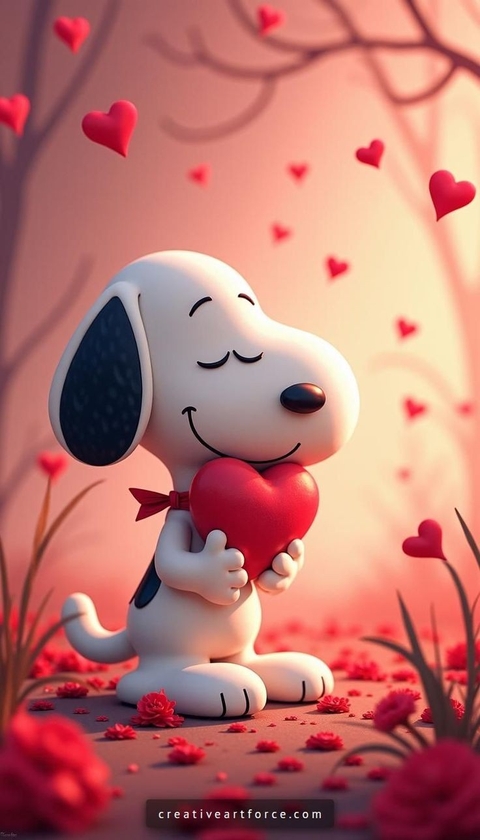 тапети animation, heart