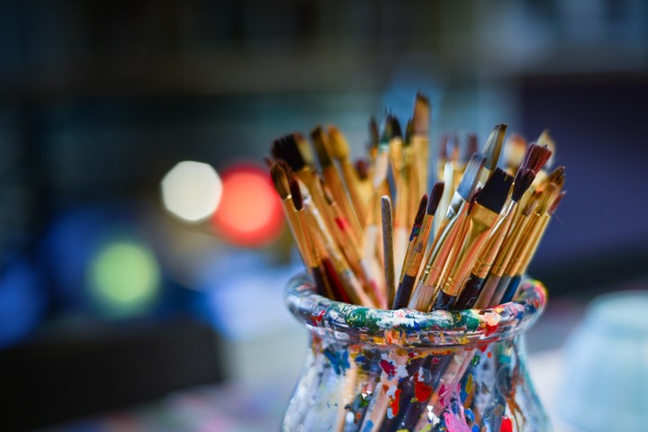 collection of brush....