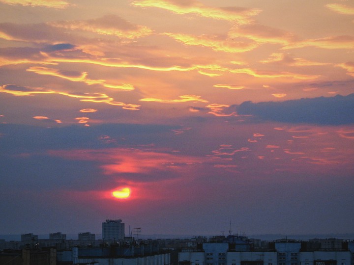 закат