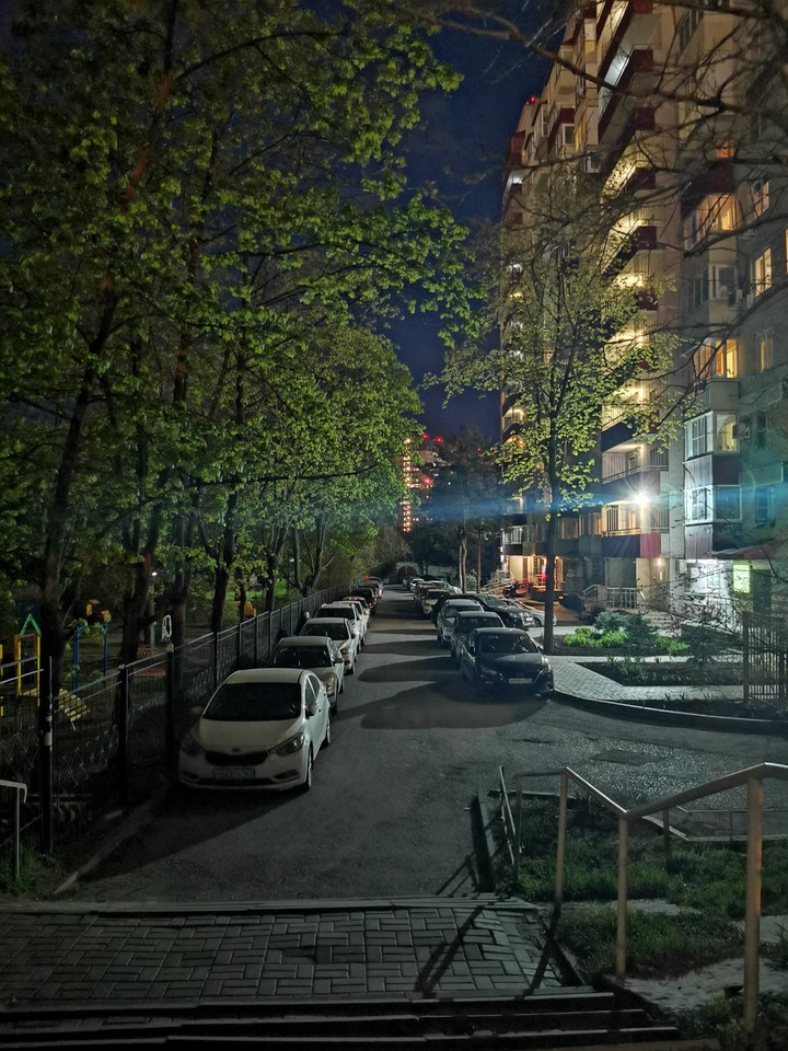 Ночь, двор, фонарь...