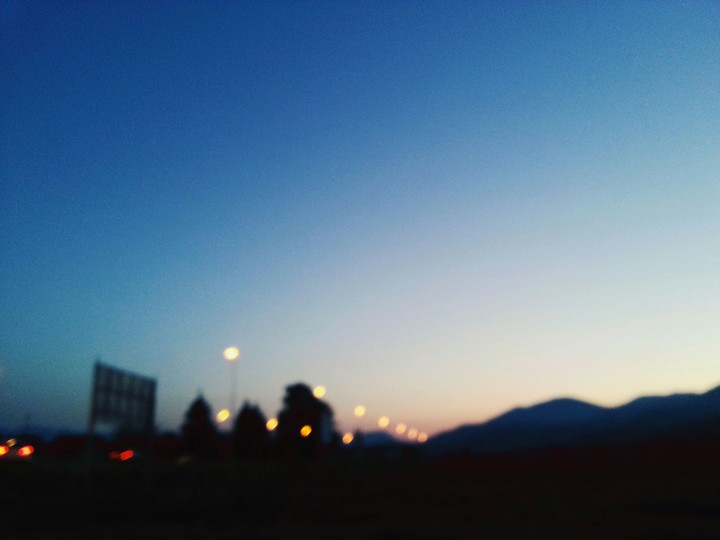 moutain sunset