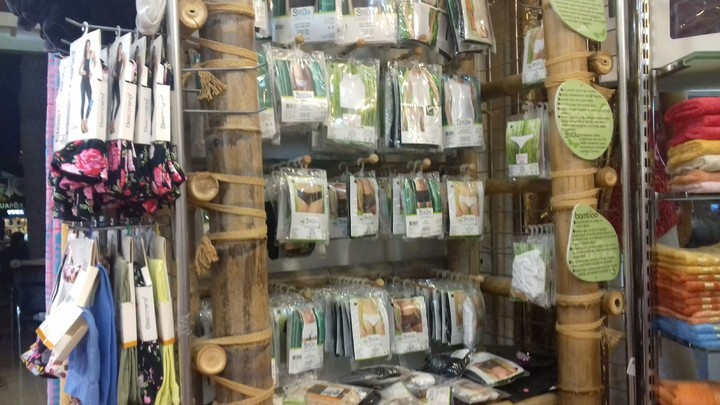 Real bamboo in store