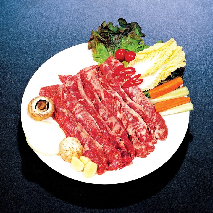 한식-밥과 고기