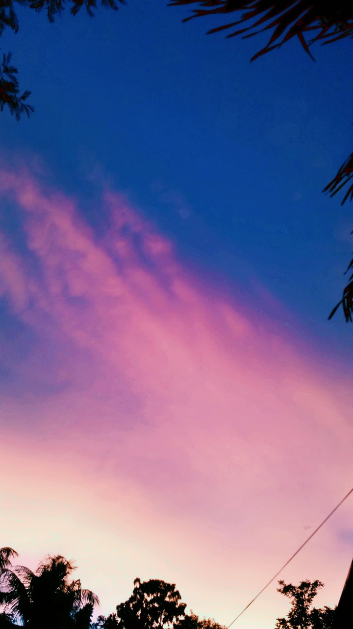 Red sky