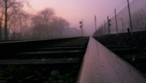 purple sky
