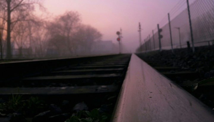 purple sky