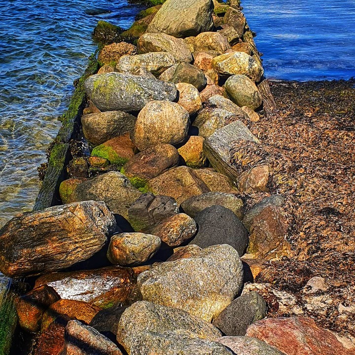 Steine im Wasser