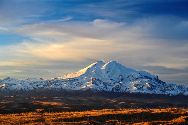 Snowy mountains