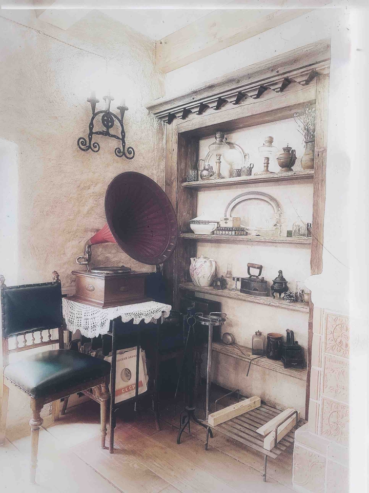 old gramophone