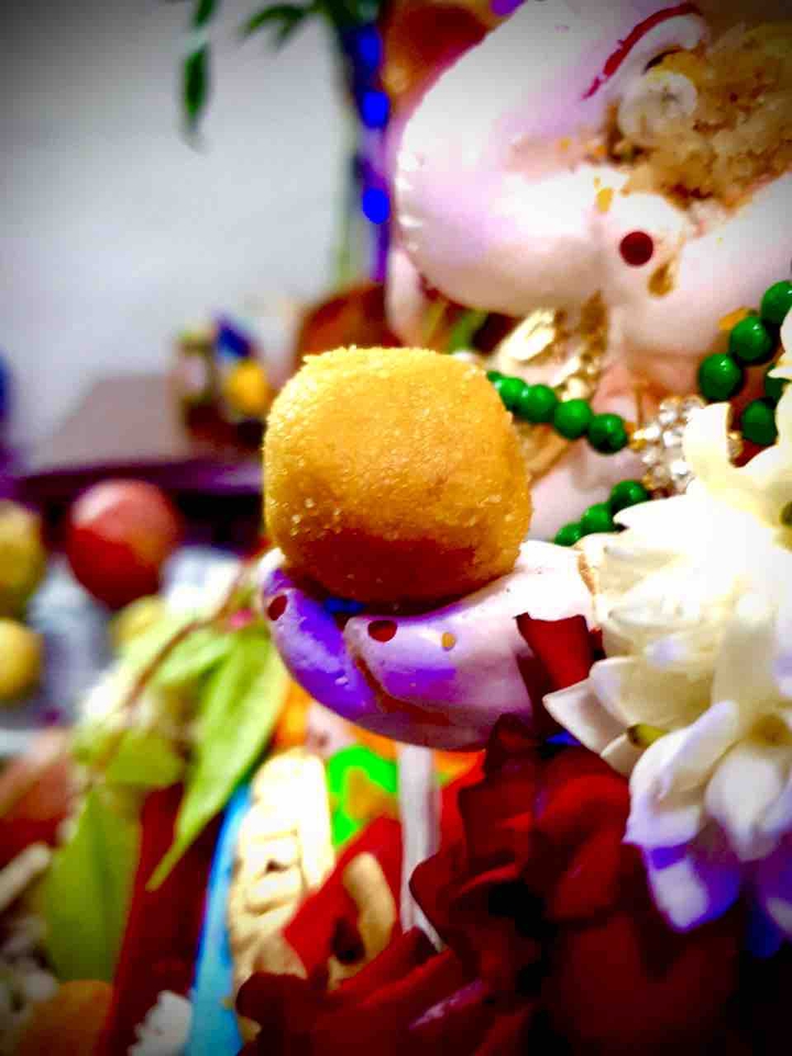 glimpse of Ganesh puja