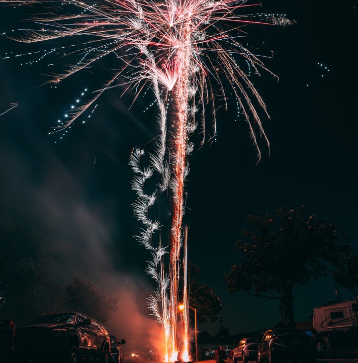 Salute Fireworks Holiday Sparks