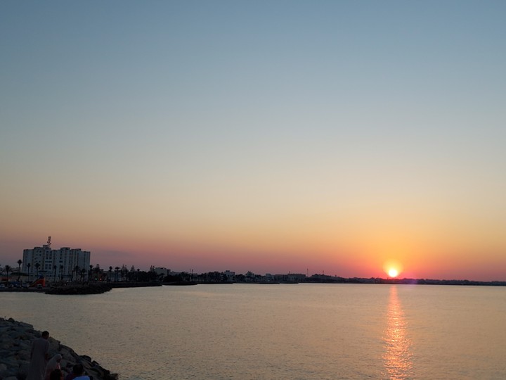 coucher de soleil