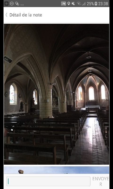 Chemin de Compostelle Dominique église de Lesperon