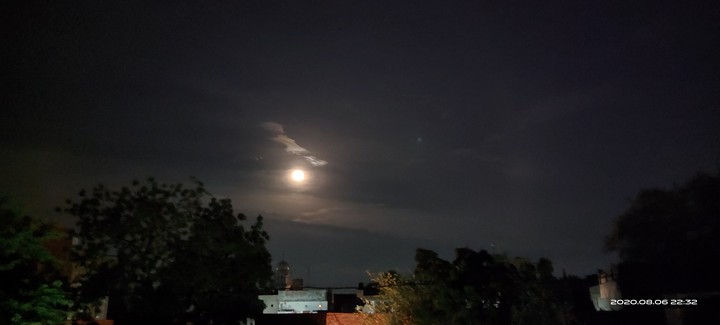 full moon night