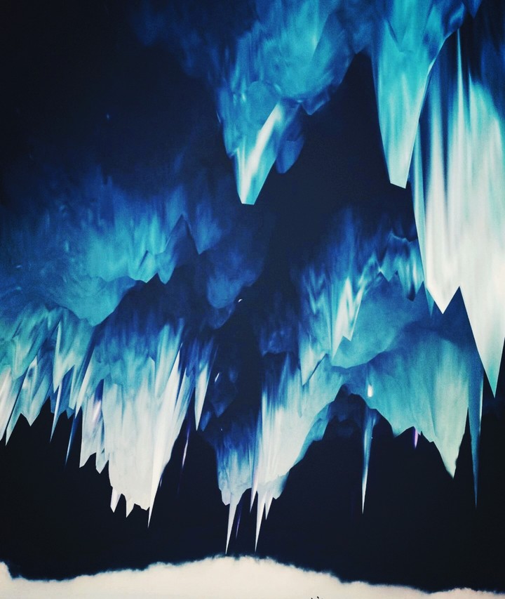 Blue ice