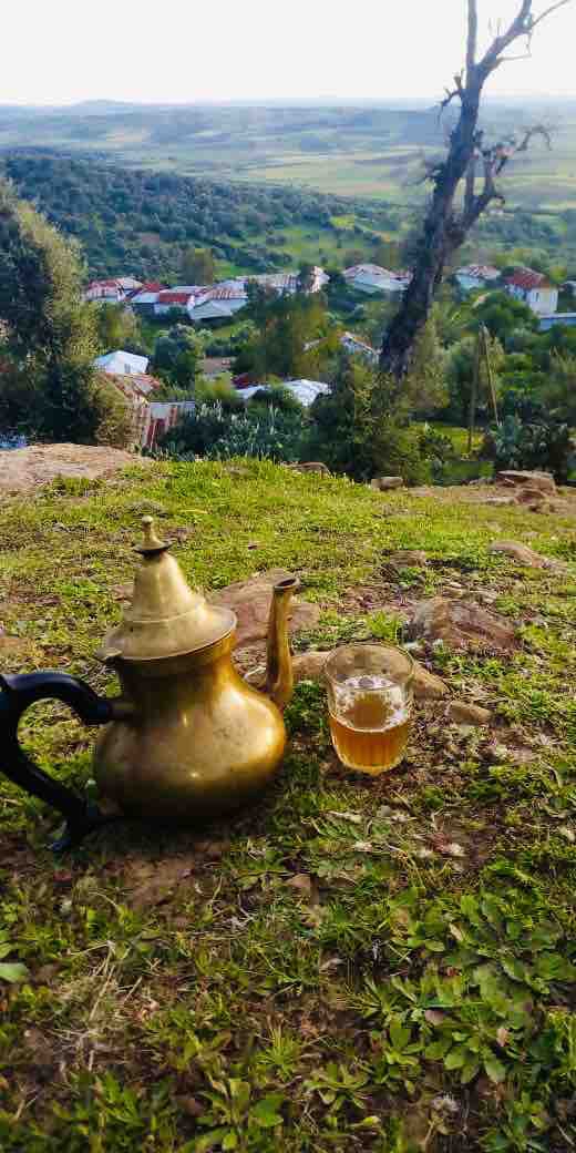 cup of tea in Dar el wad village by abdelillah dahnoune
