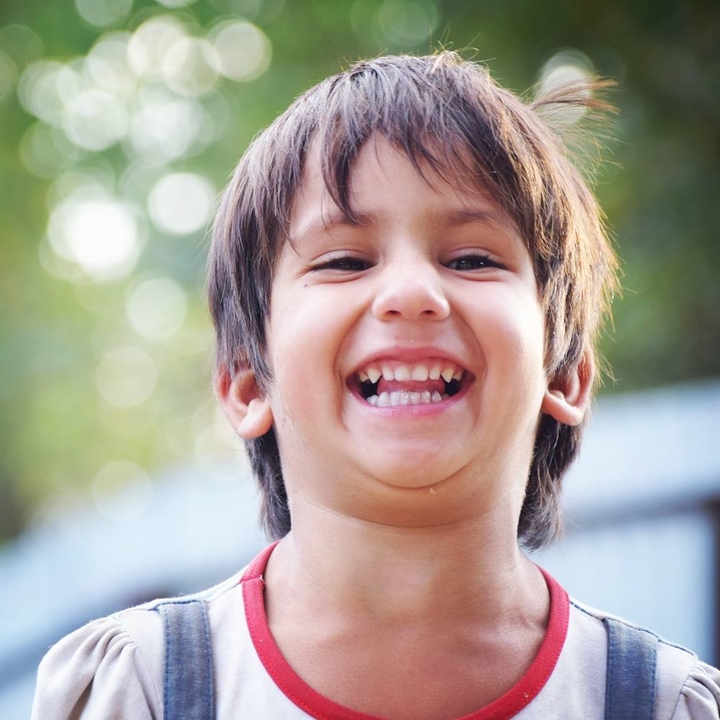 Smiling girl