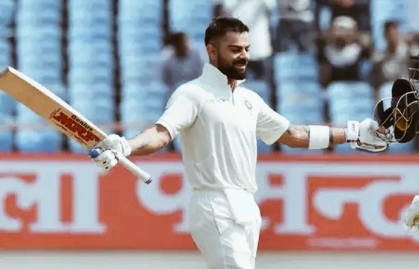 today Virat Kohli completed his 24th test century