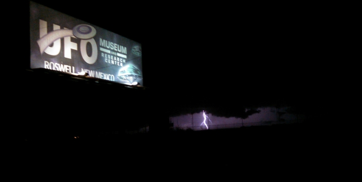 Storm chasing, Roswell, NM....