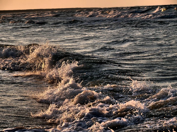 Wellen, Wasser, Strand, See, Meer