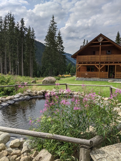 mountains cottage