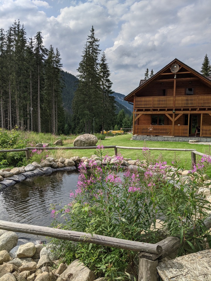 mountains cottage