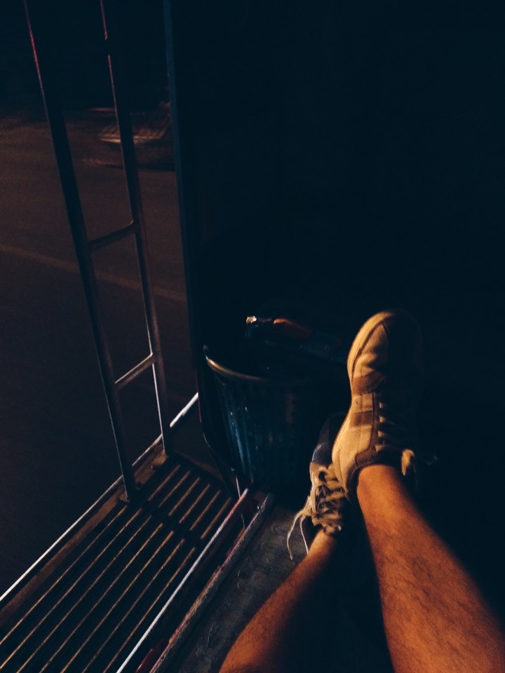 Alone with the last night
