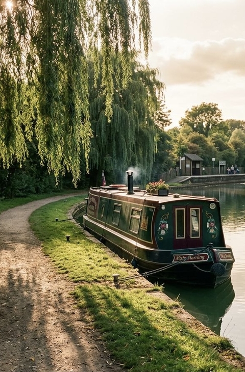 papéis de parede waterway, watercraft
