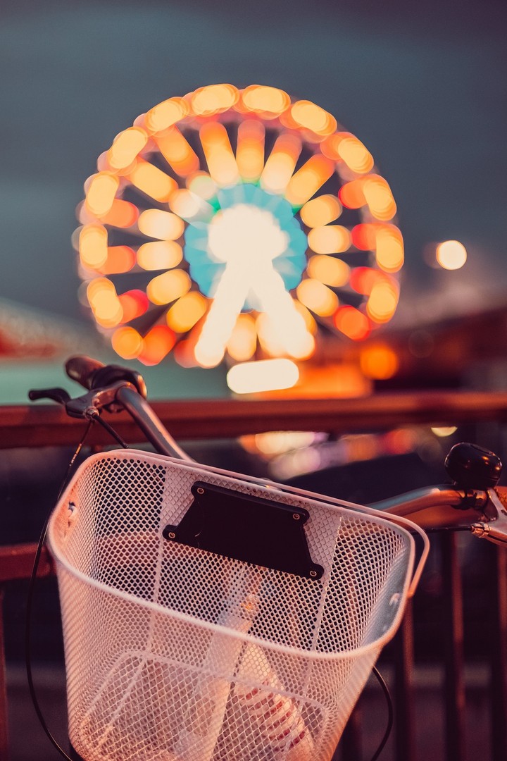 Bike With Blur Background
