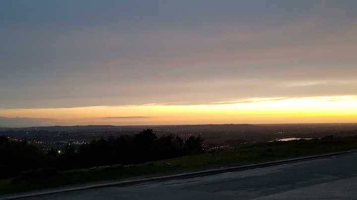 sunset taken on Samsung S8 +