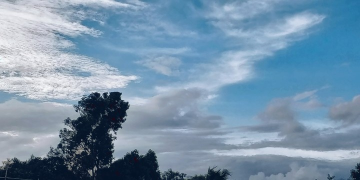 Cloudy Blue Sky