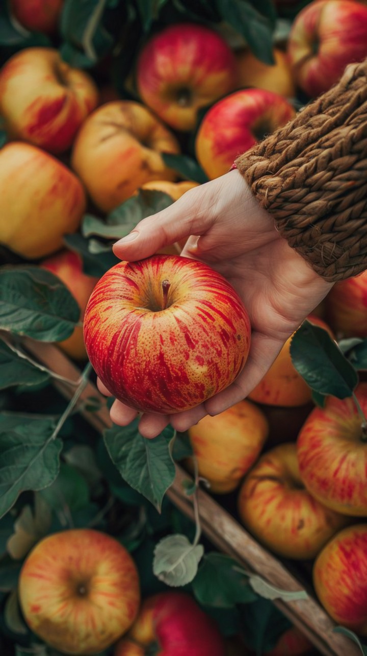 THE APPLE IN THE HAND