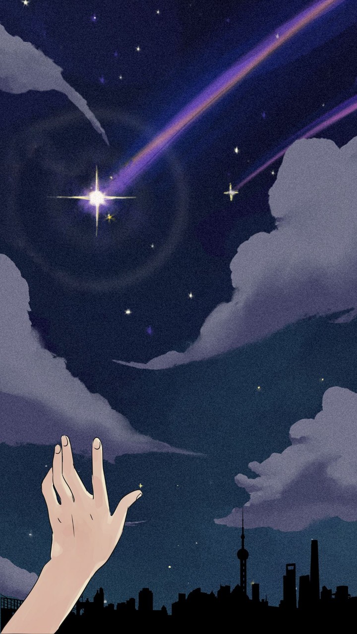 aesthetic anime night