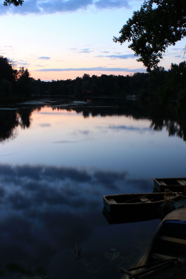 The river