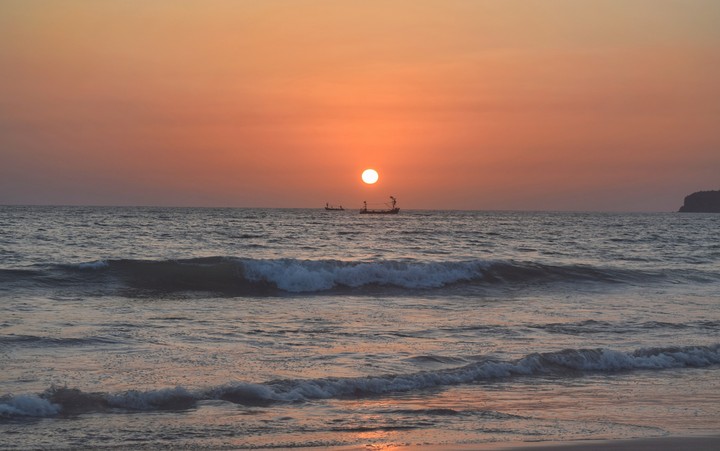 Sunset in Konkan