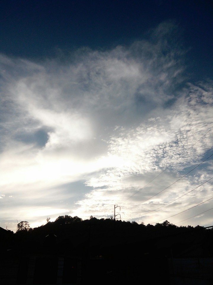 atardecer  en el macuiltepec