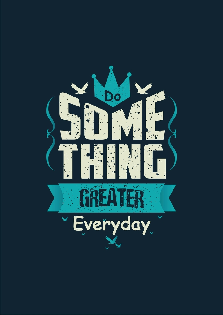 something greater...