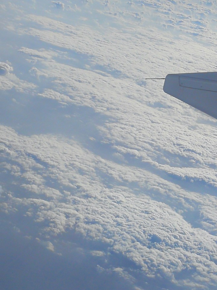 a cloudy blanket