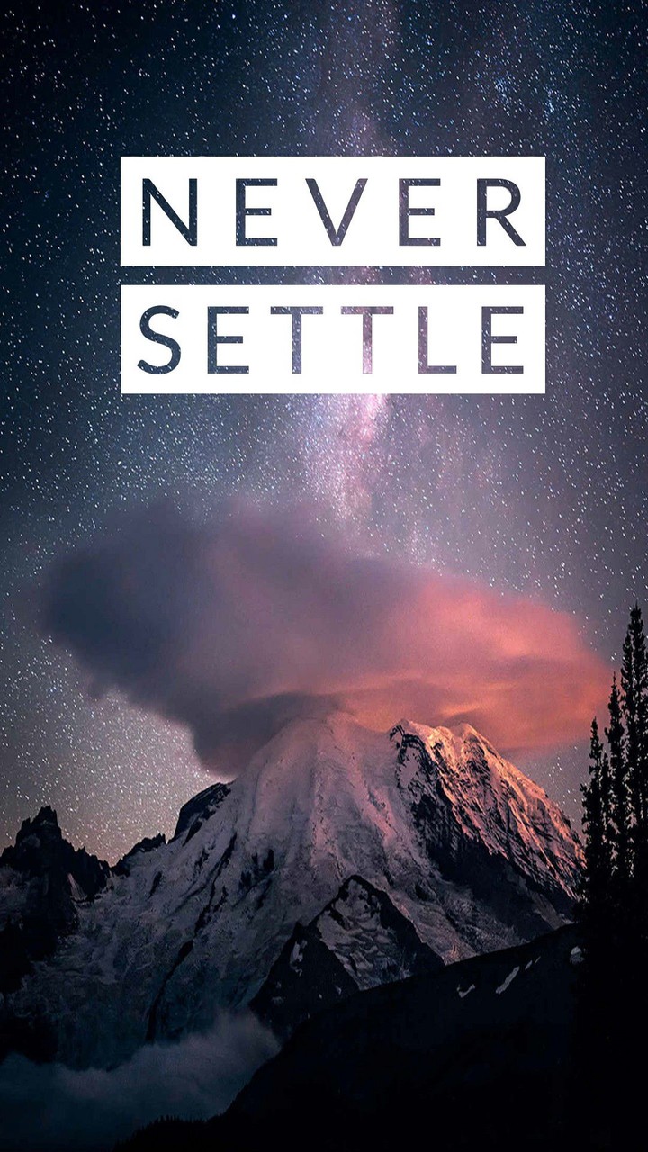 Never Settle